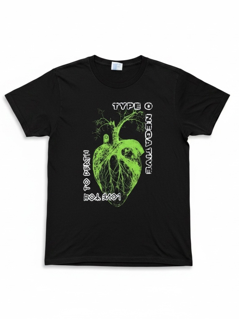 Type O Negative Love You to Death Heart Graphic Band Tee Women’s M